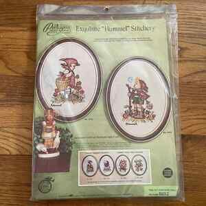 Hummel Peasant Children Girl (no 0232) Vintage Embroidery Kit by Paragon